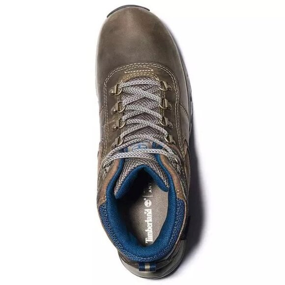 Timberland Women's Mt. Maddsen Mid WaterProof Hiking Boots – Grey/Olive - Picture 2 of 15